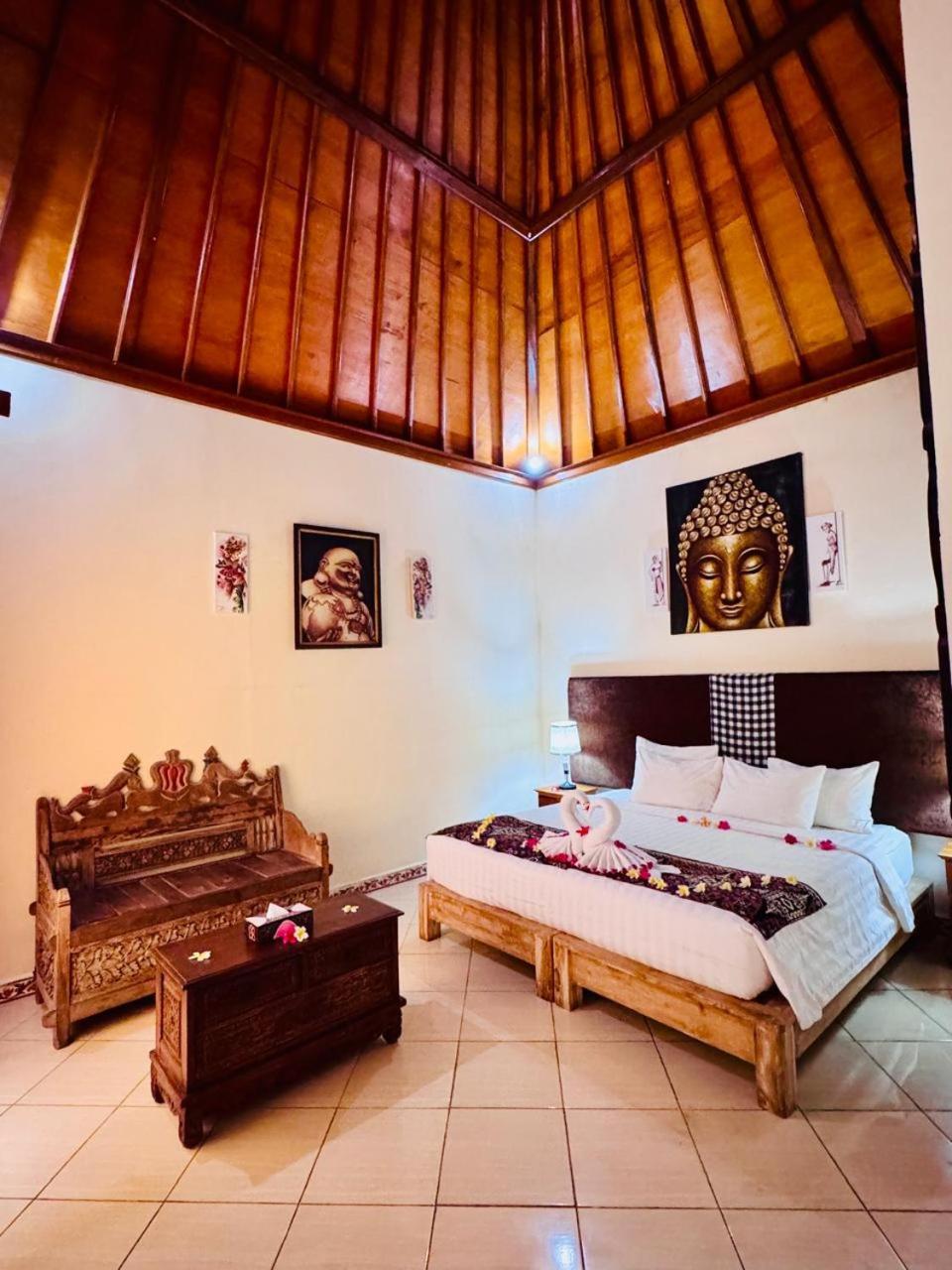 Bungalow Geringsing Candidasa Esterno foto