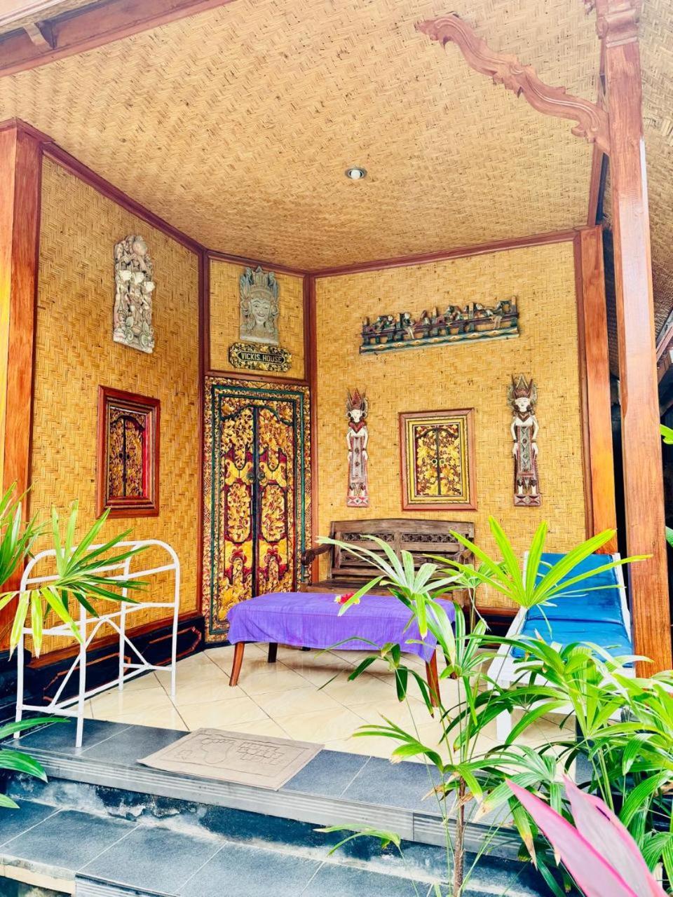 Bungalow Geringsing Candidasa Esterno foto