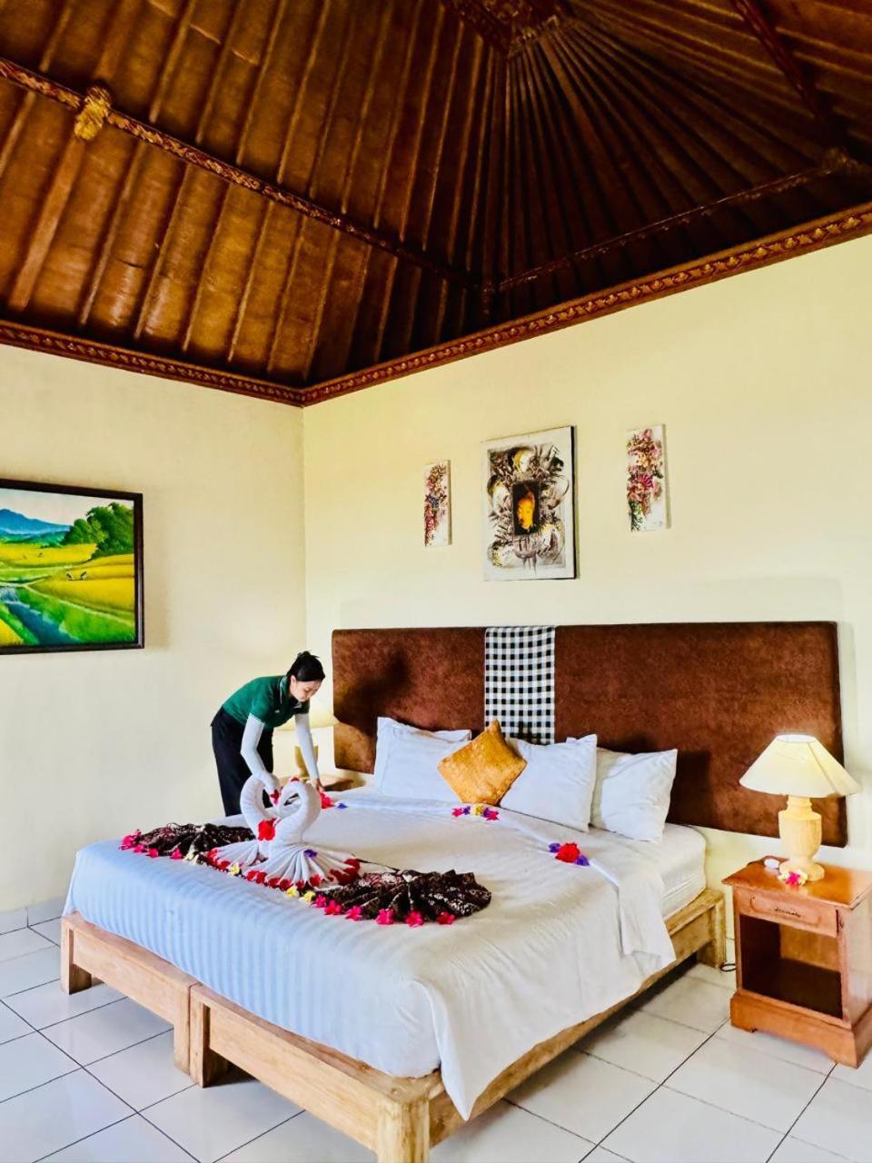 Bungalow Geringsing Candidasa Esterno foto