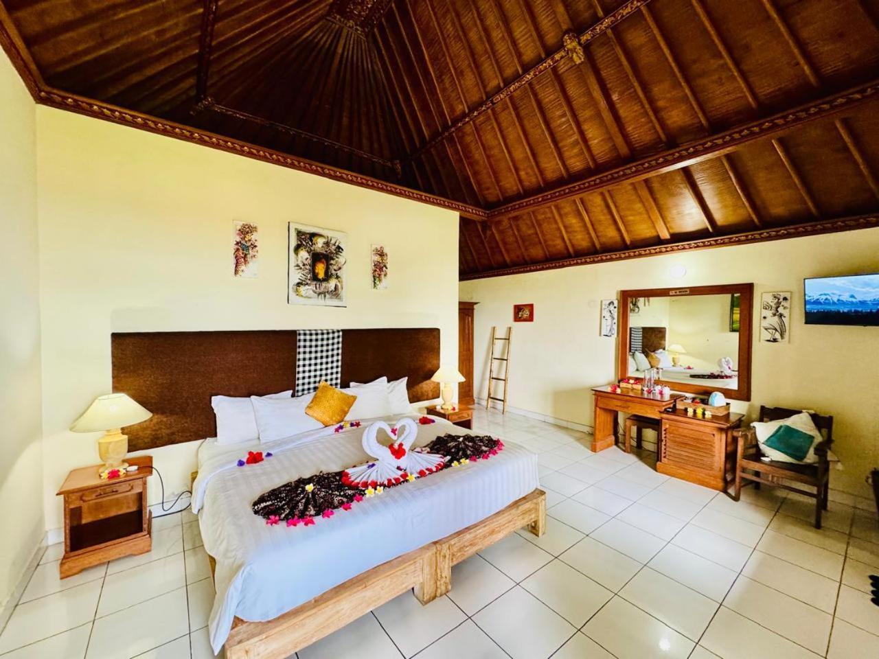 Bungalow Geringsing Candidasa Esterno foto