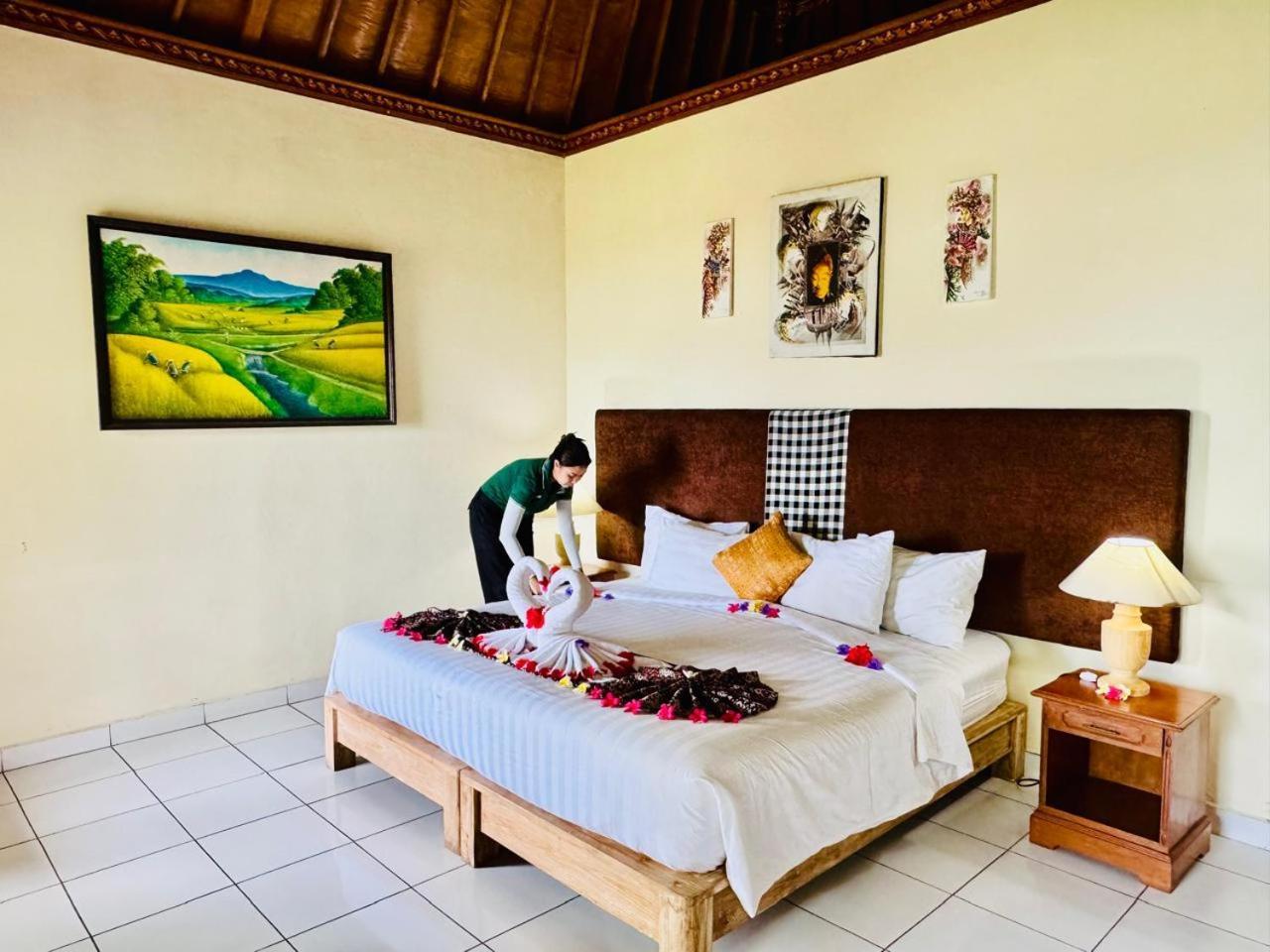 Bungalow Geringsing Candidasa Esterno foto