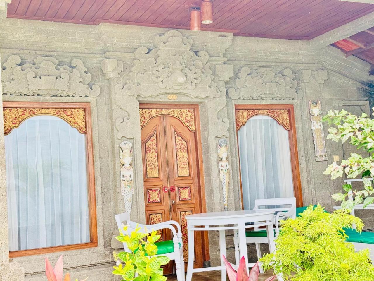 Bungalow Geringsing Candidasa Esterno foto