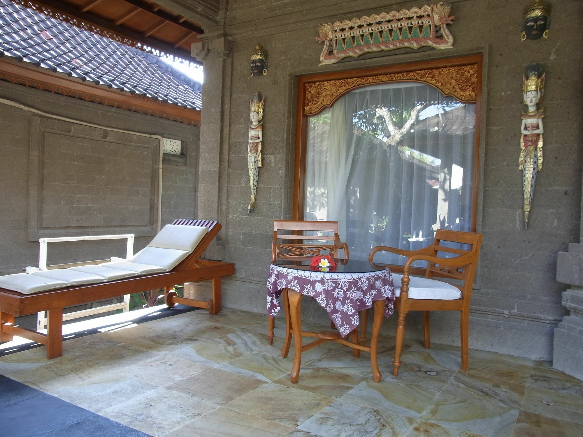 Bungalow Geringsing Candidasa Esterno foto